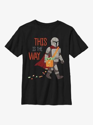 Star Wars The Mandalorian Candy Way Youth T-Shirt