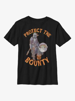 Star Wars The Mandalorian Protect Bounty Youth T-Shirt