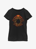 Stranger Things Mind Flayer Pumpkin Face Youth Girls T-Shirt