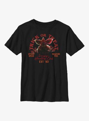 Stranger Things Trick Or Treat Hunters Youth T-Shirt