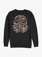 Star Wars Candy Trooper Face Sweatshirt