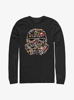 Star Wars Candy Trooper Face Long-Sleeve T-Shirt