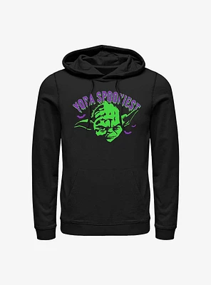 Star Wars Yoda Spooky Hoodie