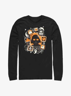 Star Wars Framed Vader Halloween Long-Sleeve T-Shirt