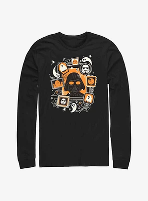 Star Wars Framed Vader Halloween Long-Sleeve T-Shirt