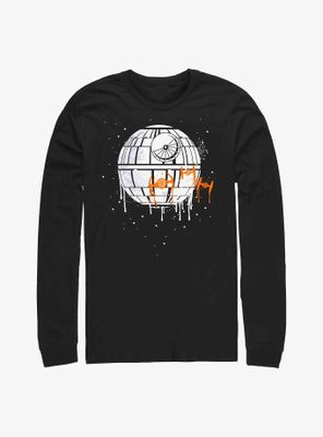 Star Wars No Moon Drip Long-Sleeve T-Shirt