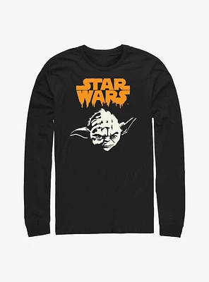 Star Wars Yoda Ghoul Long-Sleeve T-Shirt