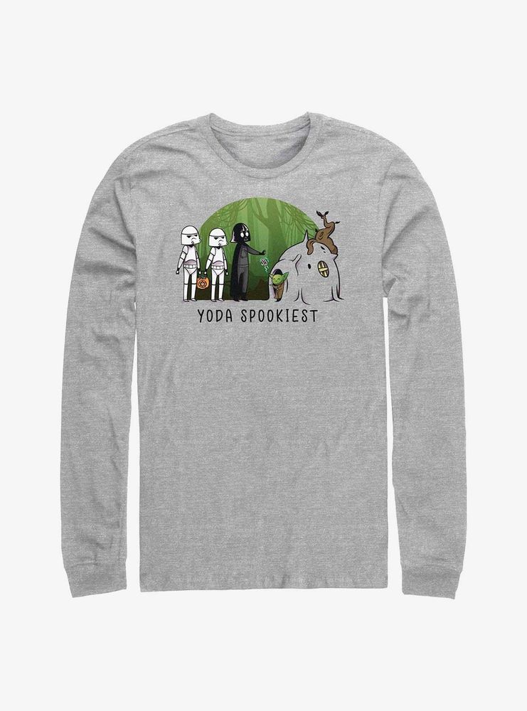 Star Wars Yoda Spookiest Long-Sleeve T-Shirt