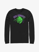 Star Wars Yoda Spooky Long-Sleeve T-Shirt