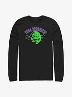 Star Wars Yoda Spooky Long-Sleeve T-Shirt