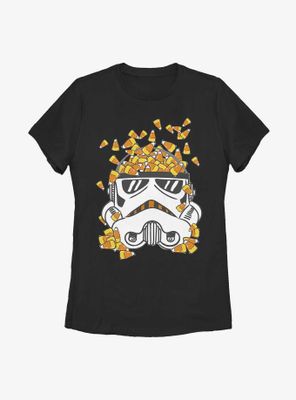 Star Wars Candy Corn Trooper Womens T-Shirt