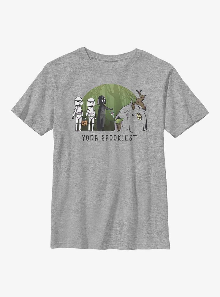 Star Wars Yoda Spookiest Youth T-Shirt