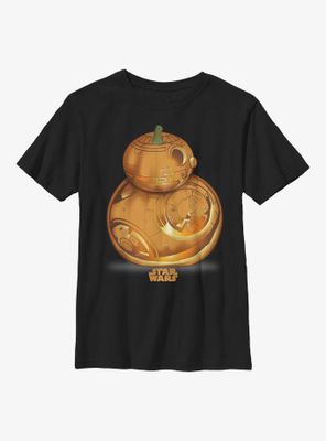 Star Wars Episode VII: The Force Awakens BB-8 Pumpkin Logo Youth T-Shirt