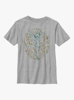 Disney Tinker Bell Spooky Vintage Youth T-Shirt
