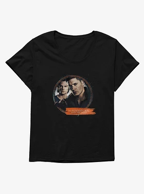 Supernatural Sam And Dean Join The Hunt Girls T-Shirt Plus
