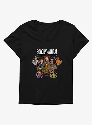 Supernatural Scoobynatural Gang Girls T-Shirt Plus