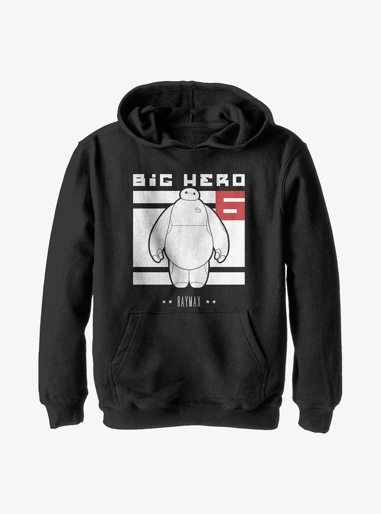 Disney Big Hero 6 Baymax Block Youth Hoodie