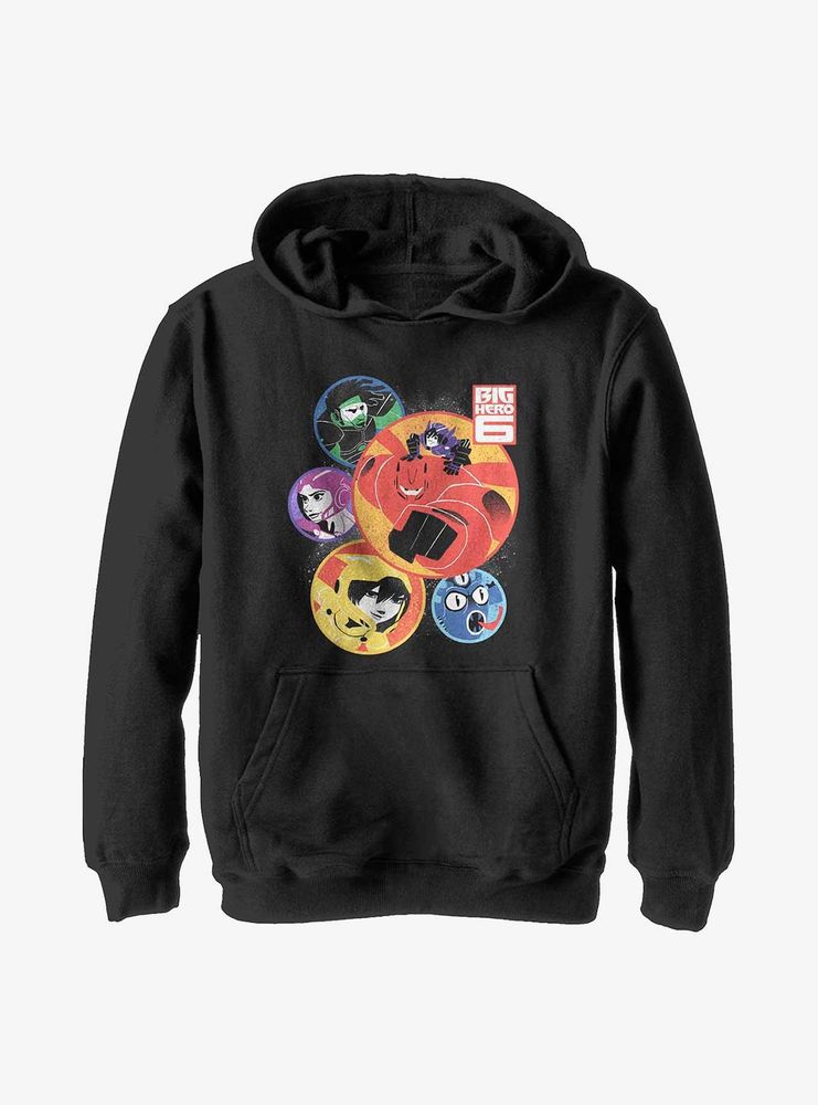 Disney Big Hero 6 Rounders Youth Hoodie