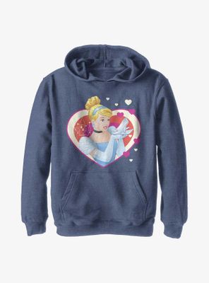 Disney Cinderella Hearts Youth Hoodie