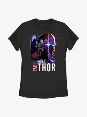 Marvel What If...? Watcher Party Thor Womens T-Shirt
