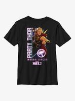 Marvel What If...? Party TIme Thor Youth T-Shirt