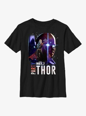 Marvel What If...? Watcher Party Thor Youth T-Shirt