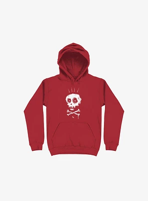 Crown Old Bones Red Hoodie