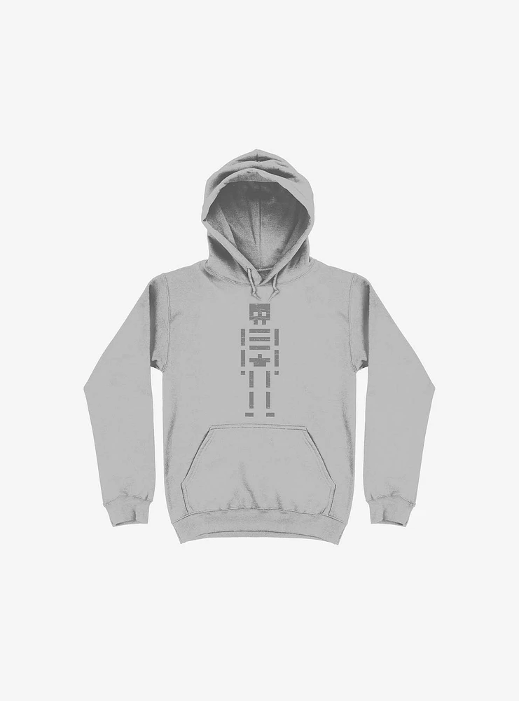 Old Bones Silver Hoodie