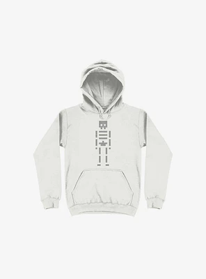 Old Bones White Hoodie