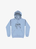 Polar Mother Light Blue Hoodie