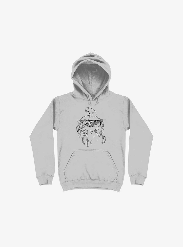 Polar Mother Silver Hoodie