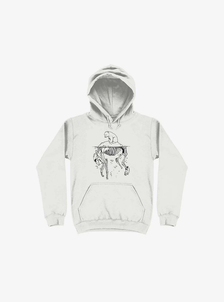 Polar Mother White Hoodie