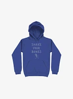 Shake Your Bones Royal Blue Hoodie