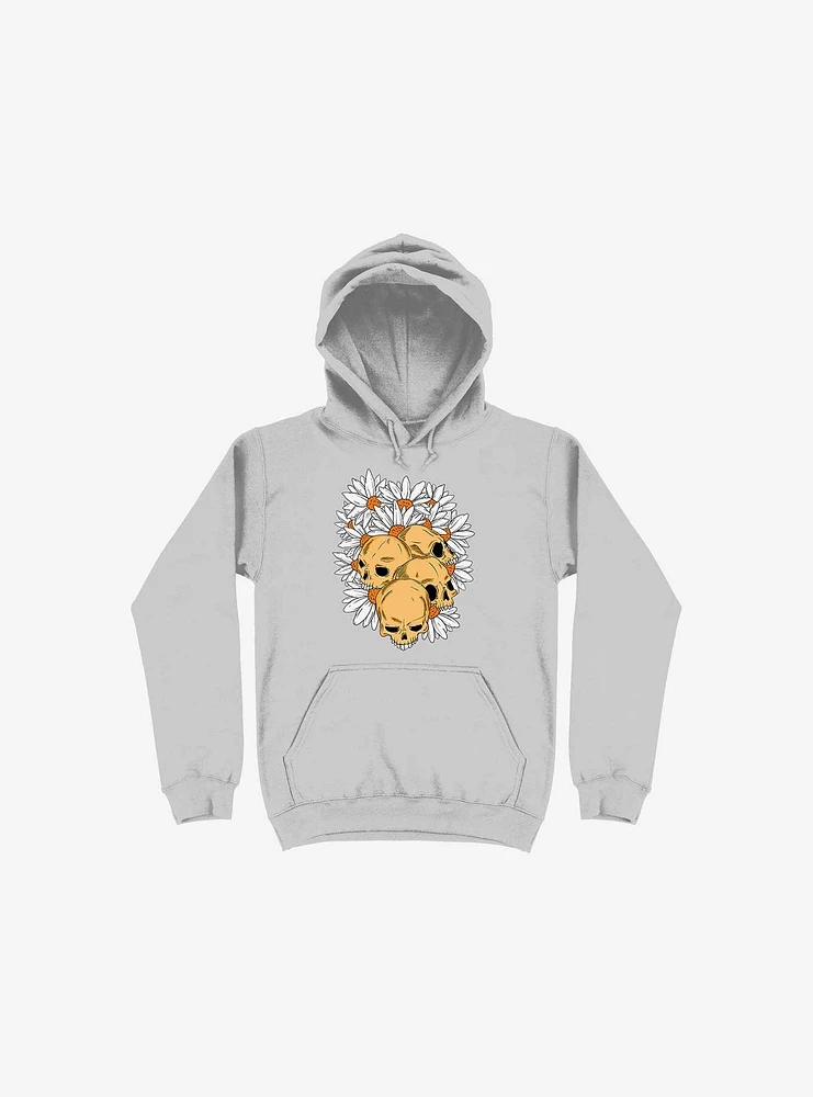 Skull Have Chance Silver Hoodie