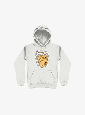 Skull Have Chance White Hoodie