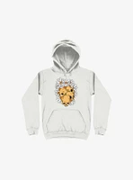 Skull Have Chance White Hoodie