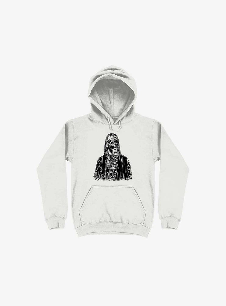 Stay Cool White Hoodie