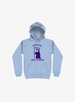 Surprise You're Dead Light Blue Hoodie