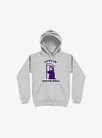 Surprise You're Dead Silver Hoodie