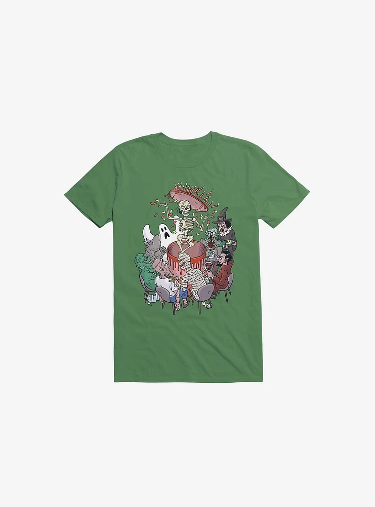 Celebration! Monsters Kelly Green T-Shirt