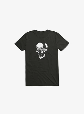 Dynamical Skull Black T-Shirt