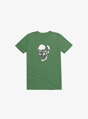 Dynamical Skull Kelly Green T-Shirt