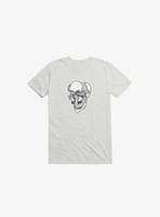 Dynamical Skull White T-Shirt