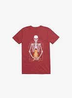 I Wish Was My Cat Skeleton Red T-Shirt