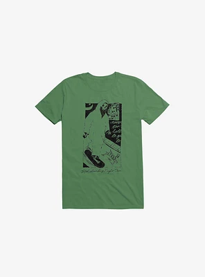 Nightclashh Skateboard Kelly Green T-Shirt