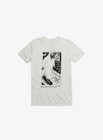 Nightclashh Skateboard White T-Shirt