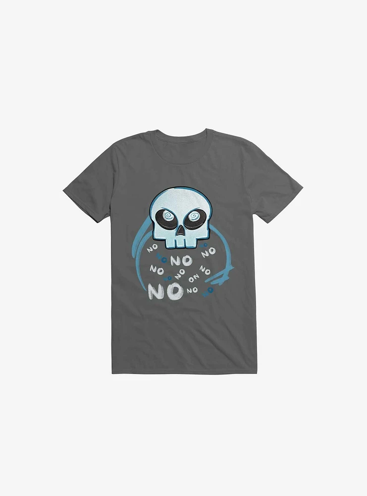 No Skull Asphalt Grey T-Shirt