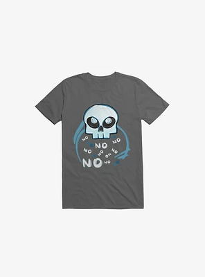 No Skull Asphalt Grey T-Shirt
