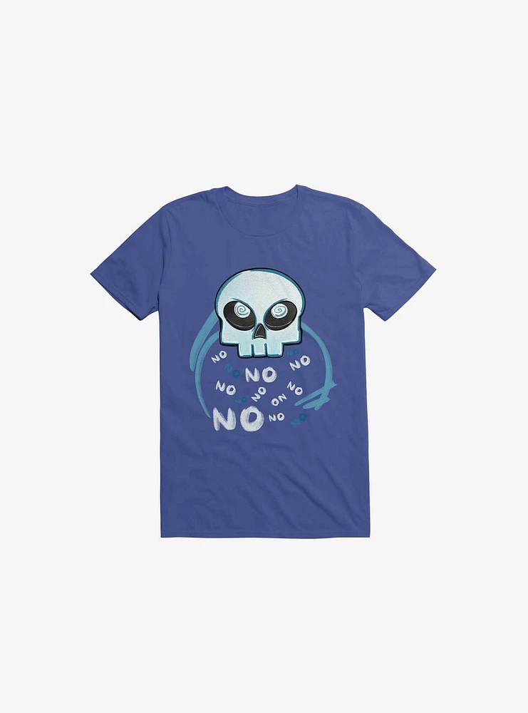 No Skull Royal Blue T-Shirt