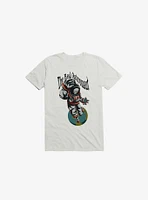 The Real Astronaut Skull White T-Shirt